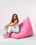 Atelier Del Sofa Pouf Grande Big Bed Rosa Exterior Impermeable Jardin 145x90x35cm